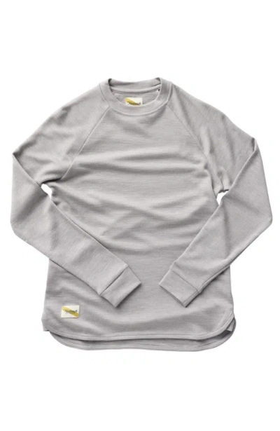 Tracksmith Downeaster Crew In Frost Grey Heather