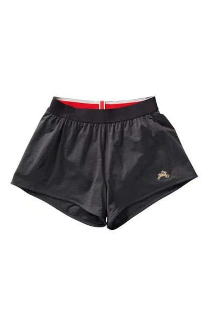 Tracksmith Session Speed Shorts In Charcoal