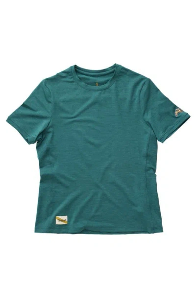 Tracksmith Session Tee In Green