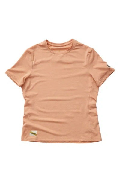 Tracksmith Session Tee In Muted Clay