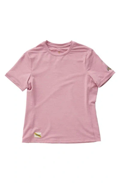 Tracksmith Session Tee In Rose