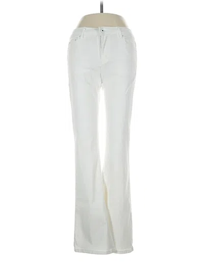 Pre-owned Tractr Casual Pants In Ivory