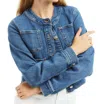 TRACTR COCO PATCH DENIM JACKET
