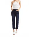 Tractr Cropped Flare Jean In Indigo In Blue