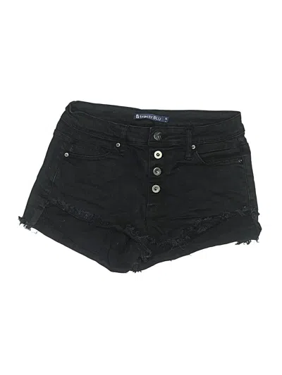 Pre-owned Tractr Denim Shorts In Black