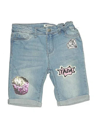 Pre-owned Tractr Kids' Denim Shorts In Blue