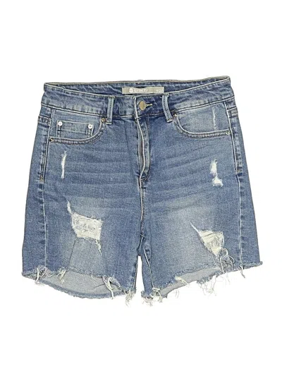 Pre-owned Tractr Denim Shorts In Blue