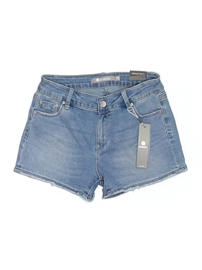 Pre-owned Tractr Denim Shorts In Blue