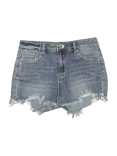Pre-owned Tractr Denim Shorts In Blue