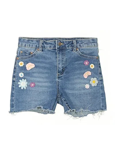 Pre-owned Tractr Kids' Denim Shorts In Blue