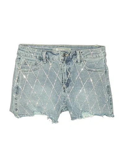 Pre-owned Tractr Kids' Denim Shorts In Blue