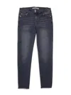 TRACTR GIRL'S LOW RISE FRAYED JEANS