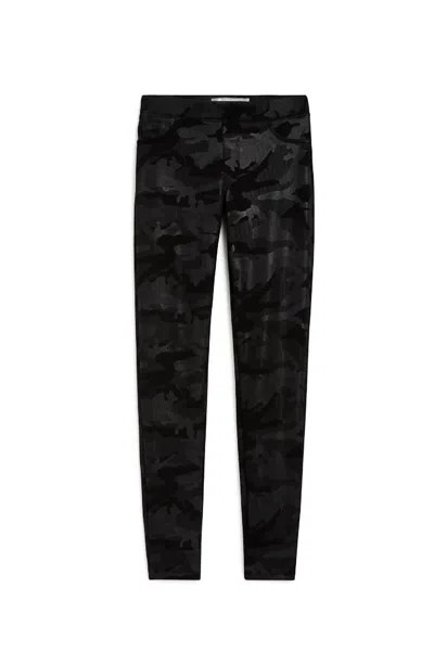 Tractr Kids' Girl's Pattern Skinny Pant In Camo In Black