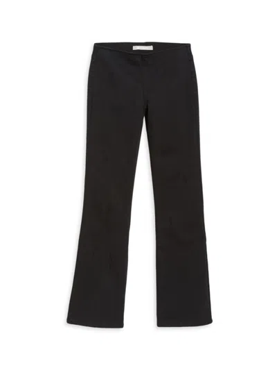 Tractr Girl's Pull-on Flare Pants In Black