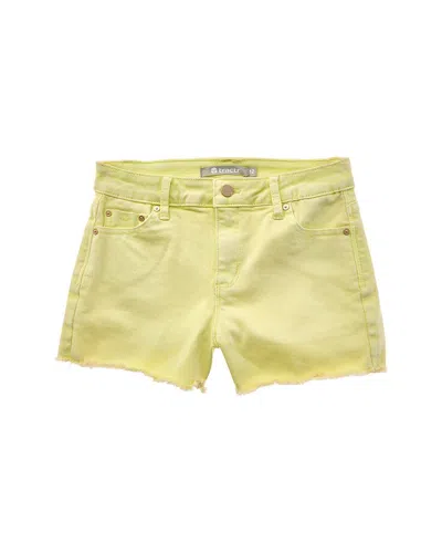 Tractr Kids'  Jeans Brittany Fray Hem Short In Green