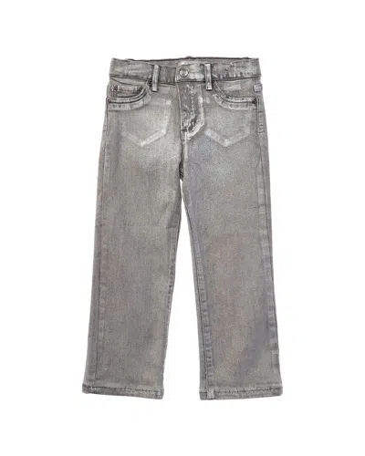 Tractr Jeans Foil Straight Leg Pant In Multi