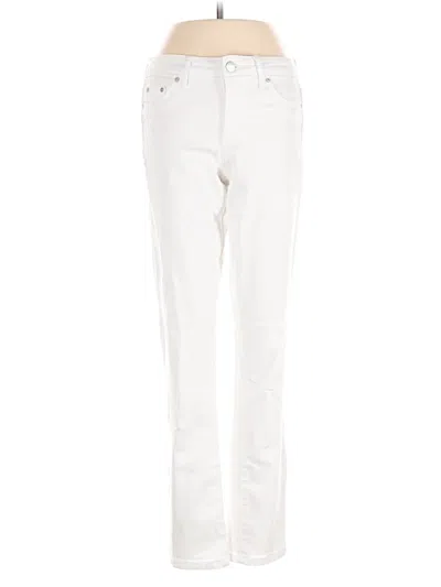 Pre-owned Tractr Jeans In Ivory