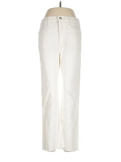 Pre-owned Tractr Jeans In Ivory