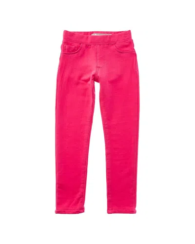 Tractr Kids'  Jeans Pull-on French Terry Skinny Pant In Pink