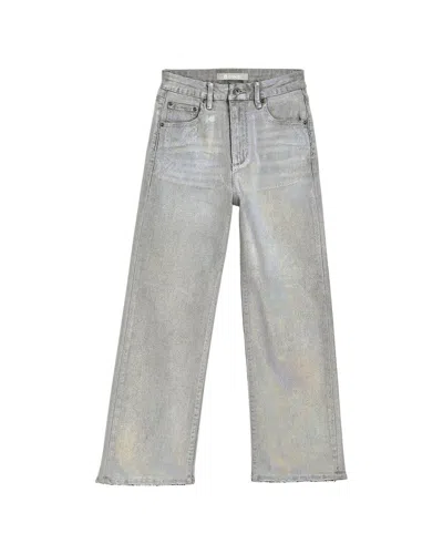 Tractr Jeans Slim Straight Pant In Gray