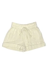 TRACTR TRACTR KIDS' CUFF DRAWSTRING SHORTS