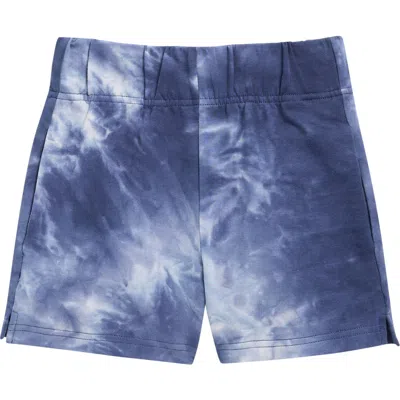 Tractr Kids' Knit Shorts In Blue