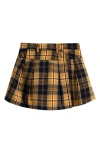 Tractr Kids' Pleated Skirt With Shorts Liner In Multi