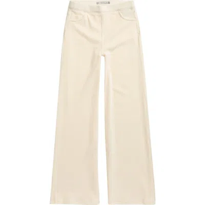 Tractr Kids' Pull-on Corduroy Wide Leg Pants In Neutral