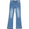 Tractr Kids' Pull-on Knit Flare Jeans
