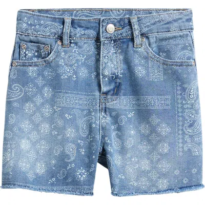 Tractr Kids' Weekend Denim Shorts In Blue