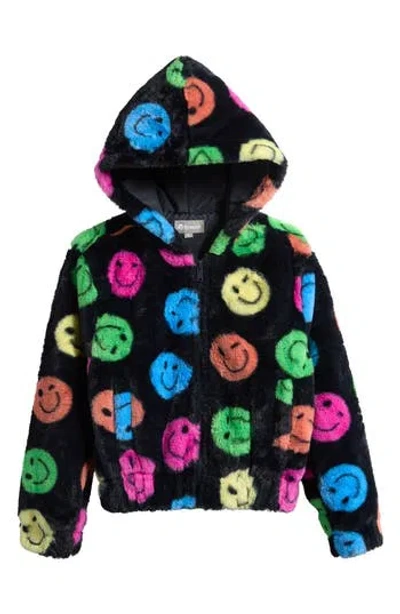 Tractr Kids' Winx Faux Fur Hoodie In Multi