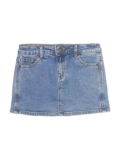 Pre-owned Tractr Kids' Skort In Blue