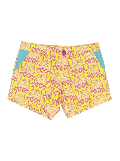 Pre-owned Tracy Negoshian Board Shorts In Yellow