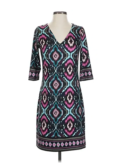 Pre-owned Tracy Negoshian Casual Dress In Blue