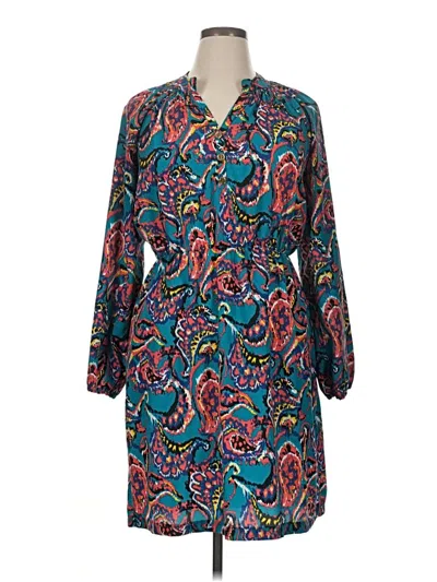 Pre-owned Tracy Negoshian Casual Dress In Blue