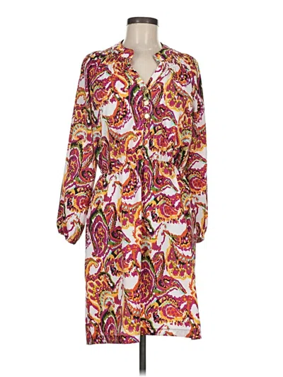 Pre-owned Tracy Negoshian Casual Dress In Brown