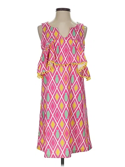 Pre-owned Tracy Negoshian Casual Dress In Pink