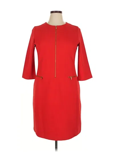 Pre-owned Tracy Negoshian Casual Dress In Red