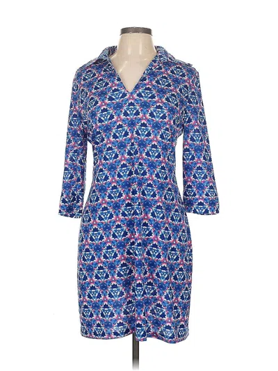 Pre-owned Tracy Negoshian Kimono In Blue