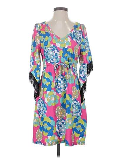 Pre-owned Tracy Negoshian Kimono In Pink