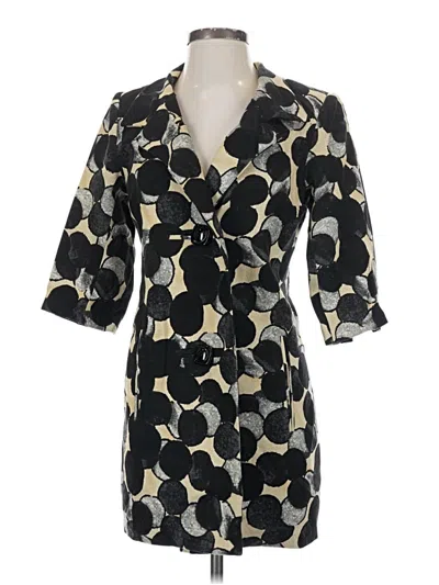 Pre-owned Tracy Reese Blazer Jacket In Gold