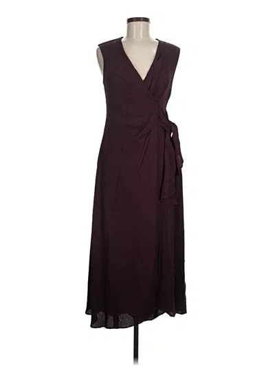 Pre-owned Tracy Reese Casual Dress In Burgundy