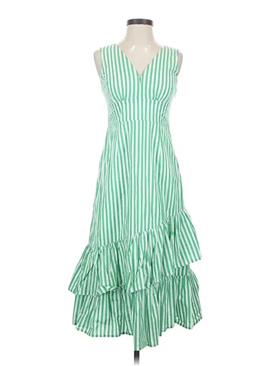 Pre-owned Tracy Reese Casual Dress In Green