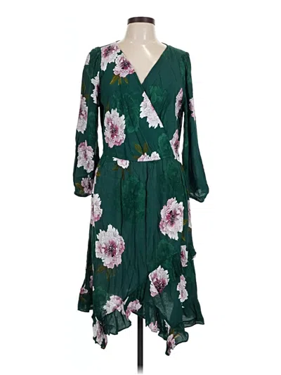 Pre-owned Tracy Reese Casual Dress In Green