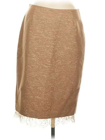 Pre-owned Tracy Reese Casual Skirt In Tan