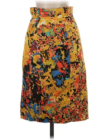Pre-owned Tracy Reese Casual Skirt In Yellow