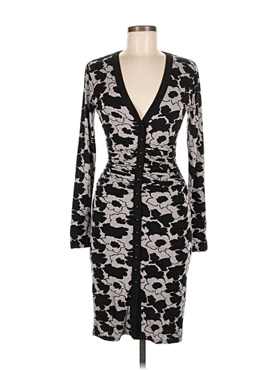 Pre-owned Tracy Reese Cocktail Dress In Black