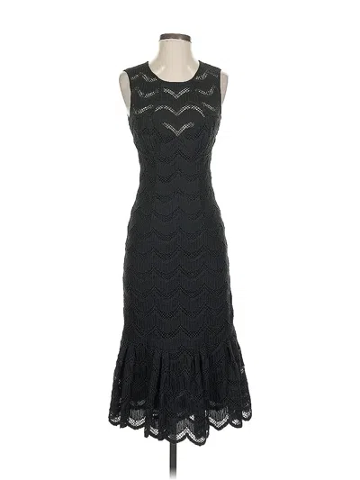Pre-owned Tracy Reese Cocktail Dress In Black