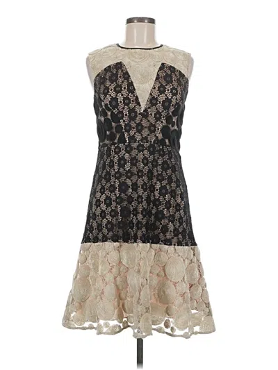 Pre-owned Tracy Reese Cocktail Dress In Black