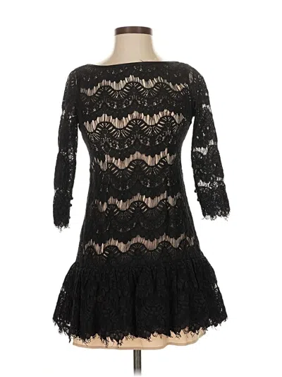 Pre-owned Tracy Reese Cocktail Dress In Black